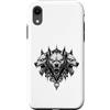 Wholesome Sketch Co Custodia per iPhone XR Opera d'arte Cerberus Hellhound Dark Fantasy Underworld Beast