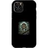Clouded Leopard Design Custodia per iPhone 11 Pro Leopardo nuvoloso