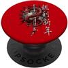 Spiral Ufficiale Spiral Oriental Dragon Gothic Fantasy PopSockets PopGrip Adesivo