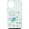 Mini Me Sayings Custodia per iPhone 12/12 Pro Little Ocean Protector - Tartaruga marina per bambini