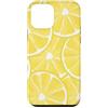 Summer Vibe Holiday Lemon Slices Custodia per iPhone 12 mini Carino Fette Di Limone Agrumi Vacanza Acida Estate Vibe