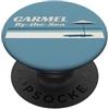 California Arts and Design Carmel in riva al mare Accento della California/Carmel in riva al mare CA PopSockets PopGrip Adesivo