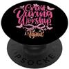 InGENIUS Camicie e regali religiosi dive Ragazza cristiana ha pianto durante il culto Citazione PopSockets PopGrip Adesivo