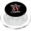 Mis Quince Sophia Tees Mis Quince Sophia 15 Quinceanera Messicano Compleanno XV Festa PopSockets PopGrip per MagSafe