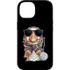 Vintage Retro Knitting Cute Lover Women Custodia per iPhone 14 Goose Duck Granny Square Crochet Yarn Crochet Lover