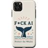 Nature Before Bots Custodia per iPhone 11 Pro Max Umorismo retrò da attivista oceanico contro la protesta contro le balene