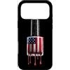 Paint Dripping Patriotic 4th of July US Custodia per iPhone 17 Pro Max Nail Tech Cosmetologo Nail Tecnico Unghie Amante Bandiera Americana
