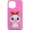Wistful Custodia per iPhone 13 Pro Max Carino Piggy Rosa Maiale