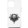 Wholesome Sketch Co Custodia per iPhone 12 Pro Max Opera d'arte Cerberus Hellhound Dark Fantasy Underworld Beast