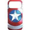 Marvel Custodia per iPhone 17 Pro Max Il Falcon e il Winter Soldier Capitan America Shield