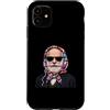 Vintage Retro Knitting Cute Lover Women Custodia per iPhone 11 Filato quadrato per uncinetto Charles Darwin Evolution Theory Granny