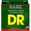 DR RPB5-45 RARE Phosphor Bronze Medium 045/125 Muta 5 Corde per Basso Acustic...