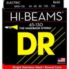 DR MR5-130 Hi-Beam Stainless Steel Medium 045/130 Muta 5 Corde per Basso Elet...
