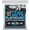 Ernie Ball 2815 Flatwound Extra Slinky Bass 040-095 Muta per basso elettrico ...