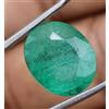 7.05 Ct Smeraldo Colombiano Naturale Verde Ovale Gemma Sciolta Qualità Top