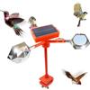 Generic Dissuasore per uccelli, riflettente, dispositivo spinningg | Dispositivo spaventapasseri per uccelli sul tetto con allarme sonoro regolabile | Ad energia solare, repellente per piccioni, picchi