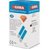 GIMA SpA Strisce Glucosio Per Glucometro GIMA 25 Pezzi