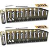 PANASONIC 2 confezioni da 20 batterie alcaline Everyday Power Silver AA-LR6 1,5 V