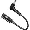 Bacron Cavo di Alimentazione USB Tipo C da 100 W, 20 V, Con Adattatore DC 4,0 x 1,7 mm, Maschio a Femmina, USB C per Lenovo Ideapad