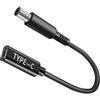 Bacron Adattatore da 100 W, 19,5 V, DC, 7,4 x 5,0 mm, spina a presa DC 12 V, 19 V, 20 V, adattatore PD USB-C a 7,4 x 5 mm, per Dell Latitude serie Laptop