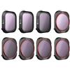 Freewell Tutto il giorno - Serie 4K - 8Pack ND4, ND8, ND16, CPL, ND8/PL, ND16/PL, ND32/PL, ND64/PL Camera Lens Filters Compatibile con Mavic 2 Pro Drone