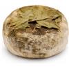 GustoUmbro PECORINO STAGIONATO in Foglie FICO FORMA INTERA 3 Kg - FORMAGGIO UMBRO