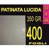 NEW PAPER 400 FOGLI CARTA PATINATA LUCIDA A3+ cm 32x44 350g PER STAMPANTI LASER FOTOGRAFIC
