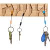 Fujfuj Classic 2 Oak wood Key Holders - Nuts porta chiavi con dadi arrampicata