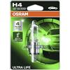 OSRAM 64193ULT-01B Life Lampadine macchina, Ampolla individuale, H4