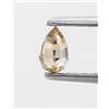 Surat*Diamond*City Diamante Naturale Giallo Marrone 1 Pezzo Goccia 0,07 ct
