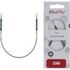 KnitPro Ferri da maglia fissi Zing - Ferri da maglia circolari 22,5 cm x 3 mm
