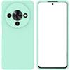 Generico Custodia Compatibile con ZTE Blade A76 5G Z2469N schermo display lcd 6.75 BACK COVER case soft GEL SILICONE protezione flessibile ANTIURTO antigraffio SLIM matte MORBIDA TPU (azzurro)