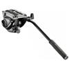 Manfrotto MVH500AH Testa Video con Base Piatta, 1 Leva Fissa, Alluminio, Nero