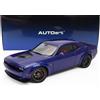 AUTOart MODELLINO AUTO STATICO AUTOART DODGE CHALLENGER R/T SCAT PACK 2022 BLU 1/18