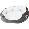 Generic Calda cuccia per cani | Letto confortevole per cani | Letti rilassanti in peluche con cuccia antiscivolo - accogliente per cani di taglia piccola e media, cuccia morbida e lavabile, comodo letto per