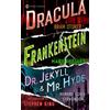 Robert Louis Stevenson Mary Shelle Frankenstein, Dracula, Dr. Jekyll (Tascabile)