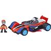 PJ Masks Hasbro PJ Masks, Animal Power, Flash Cruiser, Giocattolo per Bambini in età prescolare, Macchina Convertibile con luci e Suoni, Veicolo Giocattolo per Bambini e Bambine dai 3 Anni in su