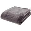 Catherine Lansfield Plaid extra large Raschel Velvet Touch 200 x 240 cm, antracite