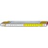 Stabila DOPPIO METRO BIANCO/GIALLO STABILA /717 10 PZ