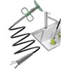 Generic Furet Déboucheur De Canalisation Flexible - Outil De Nettoyage Pour Évier, Lavabo, Douche Et - Serpent Débouche Tuyau Réutilitable Et Facile À Utiliser Pour Enlever Cheveux, Saletés Et Débri
