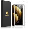 UNBREAKcable [2-Pezzi Pellicola Vetro Temperato per iPhone X/XSPRO - 9H Durezza, Vetro Temprato Premium Doppia Difesa per iPhone X/XS/11 PRO 5.8"- [Anti-graffio, Anti-Impronta, Senza Bolle]