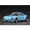 Modello di accensione Accensione modello IG3878 1/18 RWB retrodata blu chiaro JDM