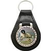 Gifshop UK Portachiavi In Pelle Landseer Con Cane Terranova