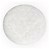 Disco Di Selenite Naturale Fiore Della Vita 12Cm Griglia Energetica Chakra Disc