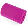 Rconedy 2 Metri di Nastro Elastico Morbido ed Estensibile, Largo 10 cm, Elastico colorato per progetti Fai da Te di Abbigliamento.,Rosso Rosa,10cm