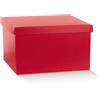 Generico FIBRA ROSSO 40x28.5x24 cm Scatola cartone Fondo e Coperchio rinforzata