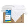 Bedsure Coperta Estiva 260x240 Coperta Leggera per Letto - Coperta 260x240 Morbida Sottile e Leggera per l'Estate, Microfibra Traspirante Trapunta Estiva OEKO-TEX per Allergici, Bianco