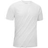 KEFITEVD Maglietta da Uomo ad Asciugatura Rapida, Elastica, Estiva, Sottile, Sportiva, Casual, Leggera, a Maniche Corte, Top, Bianco, 3XL