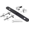 Ideal Standard - Multi Suites, Set di Cerniere per Sedile Copriwater Serie Linda, T2044AA, Cromato