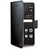 Celly WALLY582 Wally Custodia a Libro in Similpelle per Huawei P9 Plus, Nero